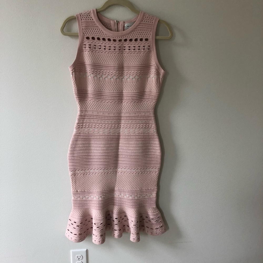 Milly Body Con Midi Dress
